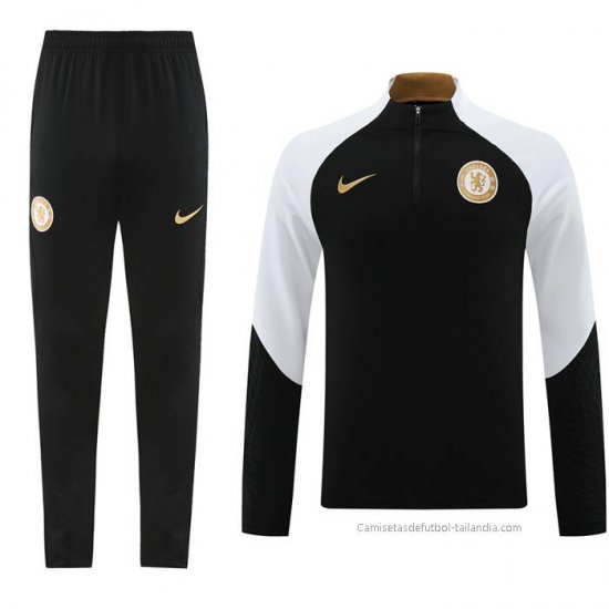 Chandal de Sudadera del Chelsea 2023-2024 Negro - Haga un click en la imagen para cerrar