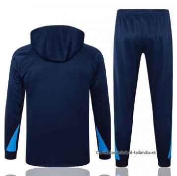 Chandal de Sudadera del Chelsea 2024-2025 Azul