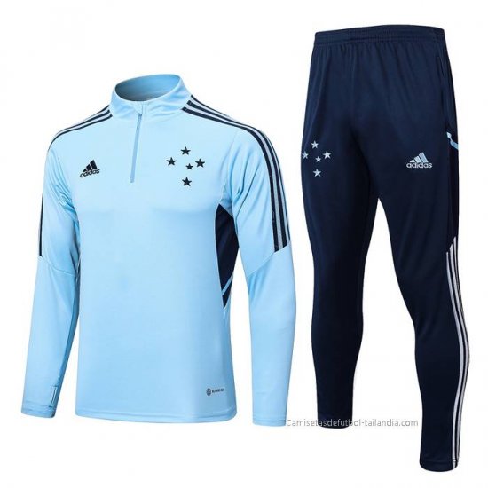 Chandal de Sudadera del Cruzeiro 2022-2023 Azul - Haga un click en la imagen para cerrar