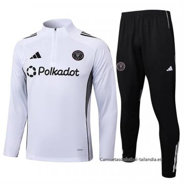 Chandal de Sudadera del Inter Miami 2025-2026 Blanco Chandal de Sudadera del Inter Miami 2025-2026 Blanco
