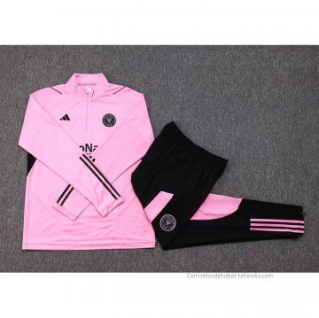 Chandal de Sudadera del Inter Miami Nino 2023-2024 Rosa