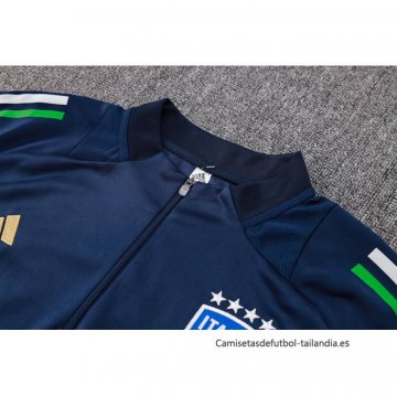 Chandal de Sudadera del Italia 2024-2025 Azul
