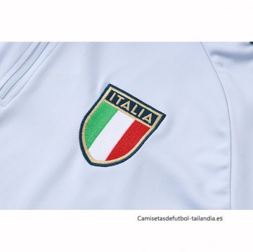 Chandal de Sudadera del Italia 2026-2027 Azul Claro