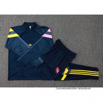 Chandal de Sudadera del Juventus 2024-2025 Azul