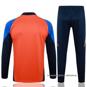 Chandal de Sudadera del Juventus Nino 2024-2025 Naranja