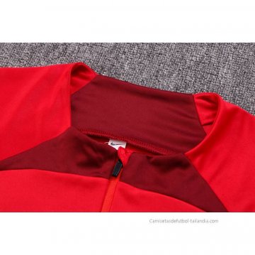 Chandal de Sudadera del Liverpool Nino 2022-2023 Rojo