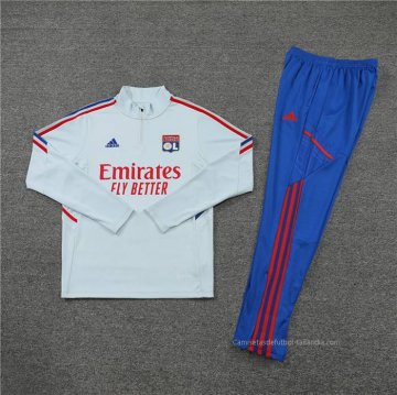 Chandal de Sudadera del Lyon 2022-2023 Gris