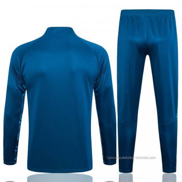 Chandal de Sudadera del Manchester City Nino 2023-2024 Azul