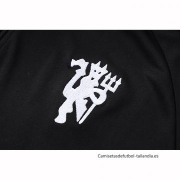 Chandal de Sudadera del Manchester United 2026-2027 Negro