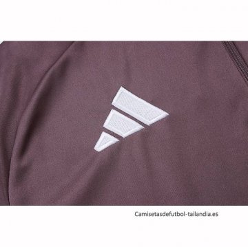 Chandal de Sudadera del Manchester United Nino 2025-2026 Purpura