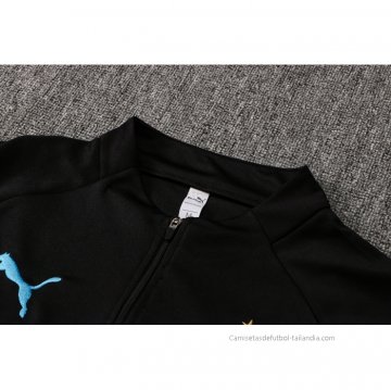Chandal de Sudadera del Olympique Marsella 2021-2022 Negro