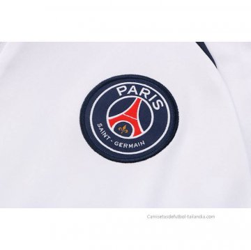Chandal de Sudadera del Paris Saint-Germain 2022-2023 Blanco