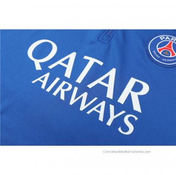 Chandal de Sudadera del Paris Saint-Germain 2022-2023 Azul Oscuro