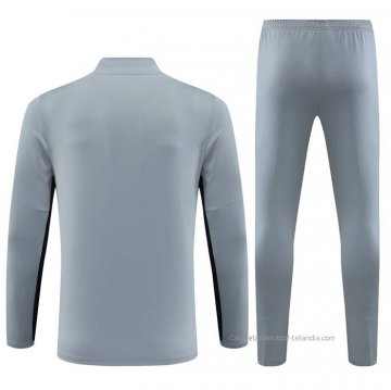 Chandal de Sudadera del Paris Saint-Germain Jordan 2023-2024 Gris