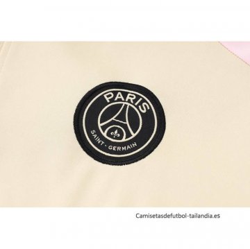 Chandal de Sudadera del Paris Saint-Germain Jordan 2024-2025 Amarillo