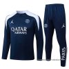 Chandal de Sudadera del Paris Saint-Germain Nino 2025-2026 Azul Blanco