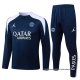 Chandal de Sudadera del Paris Saint-Germain Nino 2025-2026 Azul Blanco