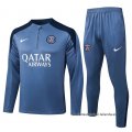 Chandal de Sudadera del Paris Saint-Germain Nino 2025-2026 Gris