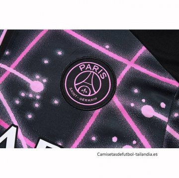 Chandal de Sudadera del Paris Saint-Germain Nino 2025-2026 Negro Rosa