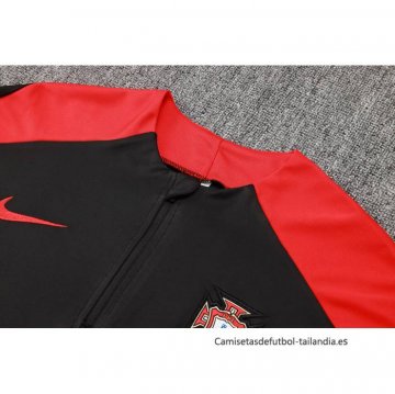 Chandal de Sudadera del Portugal 2024-2025 Negro
