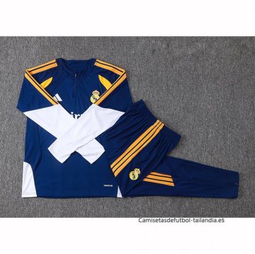 Chandal de Sudadera del Real Madrid 2026-2027 Azul