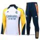 Chandal de Sudadera del Real Madrid Nino 2024-2025 Blanco