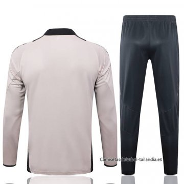 Chandal de Sudadera del Real Madrid Nino 2024-2025 Rosa Claro
