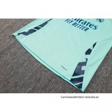 Chandal de Sudadera del Real Madrid Nino 2024-2025 Verde