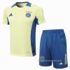 Chandal del Ajax Manga Corta 2024-2025 Amarillo - Pantalon Corto Chandal del Ajax Manga Corta 2024-2025 Amarillo - Pantalon Corto