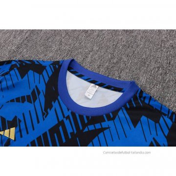 Chandal del Argentina Manga Corta 2022 Azul - Pantalon Corto