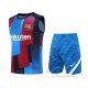 Chandal del Barcelona Sin Mangas 2022-2023 Azul y Rojo