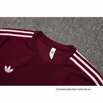Chandal del Bayern Munich Manga Corta 2025-2026 Rojo - Pantalon Corto