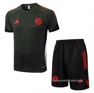 Chandal del Bayern Munich Manga Corta 2025-2026 Verde - Pantalon Corto