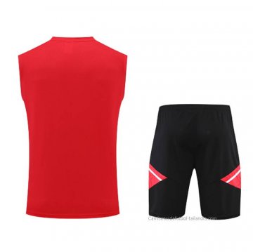 Chandal del Bayern Munich Sin Mangas 2022-2023 Rojo