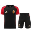 Chandal del Belgica Manga Corta 2024-2025 Negro - Pantalon Corto Chandal del Belgica Manga Corta 2024-2025 Negro - Pantalon Corto