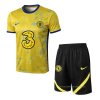 Chandal del Chelsea Manga Corta 2022-2023 Amarillo - Pantalon Corto Chandal del Chelsea Manga Corta 2022-2023 Amarillo - Pantalon Corto