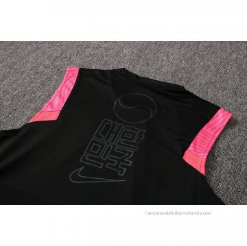 Chandal del Corea del Sur Sin Mangas 2021-2022 Negro