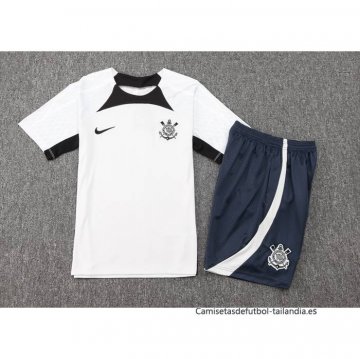 Chandal del Corinthians Manga Corta 2024-2025 Gris - Pantalon Corto