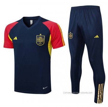 Chandal del Espana Manga Corta 2023-2024 Azul Chandal del Espana Manga Corta 2023-2024 Azul