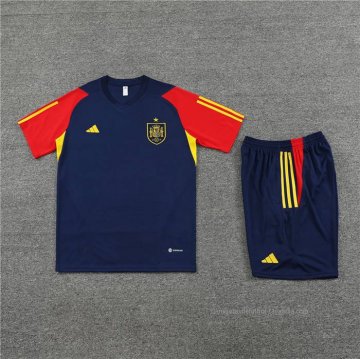 Chandal del Espana Manga Corta 2023-2024 Azul - Pantalon Corto