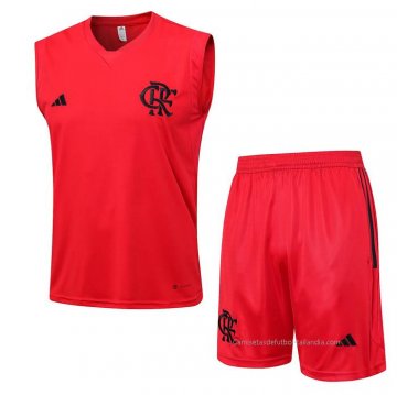 Chandal del Flamengo Sin Mangas 2023-2024 Rojo Chandal del Flamengo Sin Mangas 2023-2024 Rojo