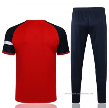 Chandal del Francia Manga Corta 2021-2022 Rojo