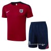 Chandal del Inglaterra Manga Corta 2024-2025 Rojo - Pantalon Corto Chandal del Inglaterra Manga Corta 2024-2025 Rojo - Pantalon Corto