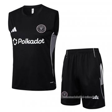 Chandal del Inter Miami Sin Mangas 2025-2026 Negro Chandal del Inter Miami Sin Mangas 2025-2026 Negro