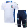 Chandal del Italia Manga Corta 2024-2025 Blanco - Pantalon Corto Chandal del Italia Manga Corta 2024-2025 Blanco - Pantalon Corto