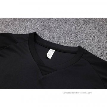 Chandal del Juventus Manga Corta 2023-2024 Negro - Pantalon Corto