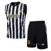 Chandal del Juventus Sin Mangas 2023-2024 Negro y Blanco Chandal del Juventus Sin Mangas 2023-2024 Negro y Blanco