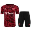 Chandal del Manchester United Manga Corta 2023-2024 Rojo - Pantalon Corto Chandal del Manchester United Manga Corta 2023-2024 Rojo - Pantalon Corto