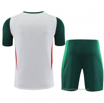 Chandal del Mexico Manga Corta 2023-2024 Blanco - Pantalon Corto