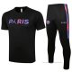 Chandal del Paris Saint-Germain Jordan Manga Corta 2021-2022 Negro